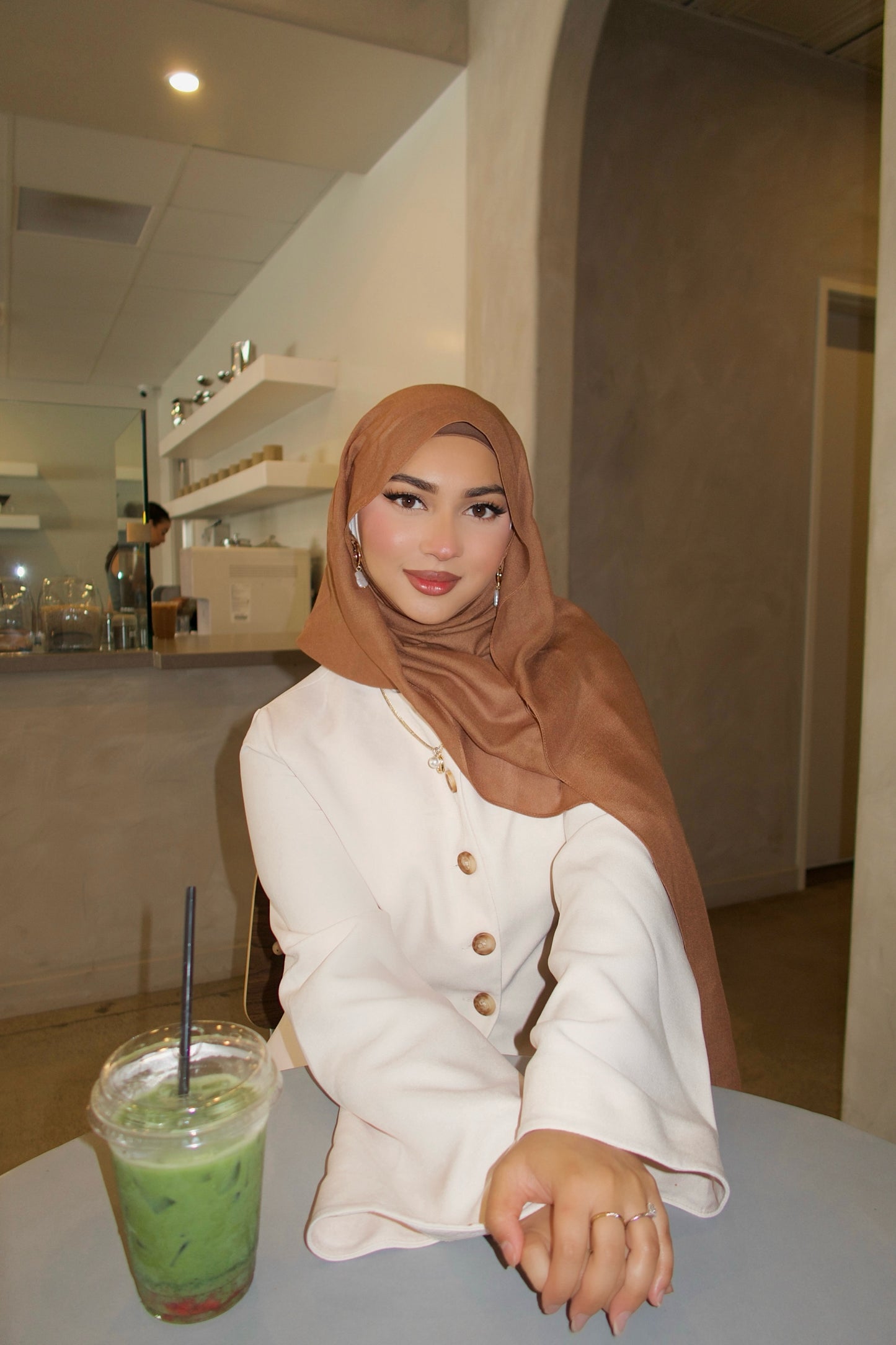 Kaia Vest Blazer - Biscotti 2.0